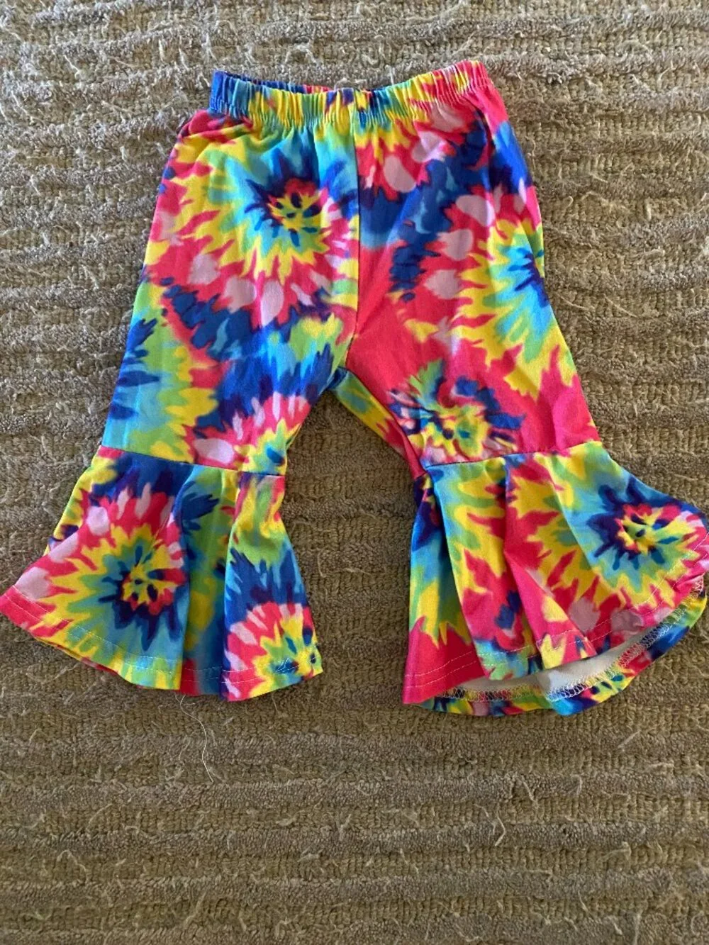 Cute little Tie-dyed Bell Bottoms